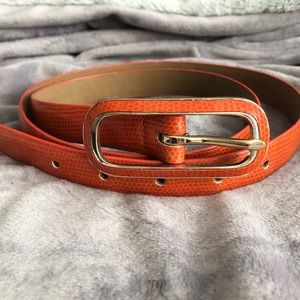 Bonded leather belt